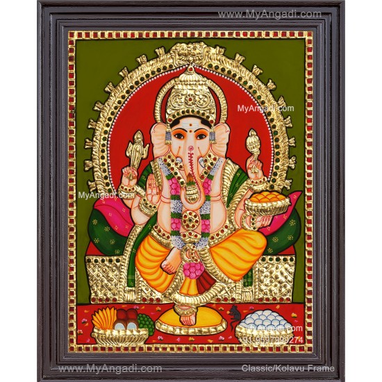 Ganesh  Tanjore Paintings
