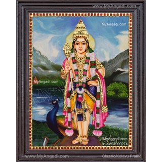 Murugan Tanjore Painting