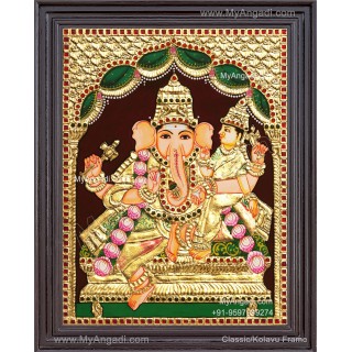 Sidhi Ganesha Tanjore Paintings