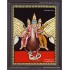  Vishnu On Garuda Vahana Tanjore Painting