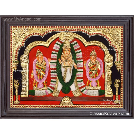 Varatharaja Perumal Tanjore Painting