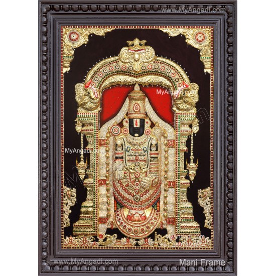 3D Balaji Tanjore Painting