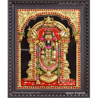 3D Balaji Tanjore Painting