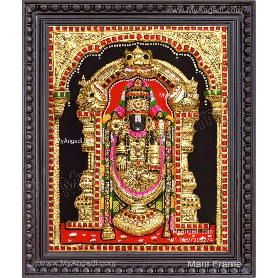 3D Balaji Tanjore Painting