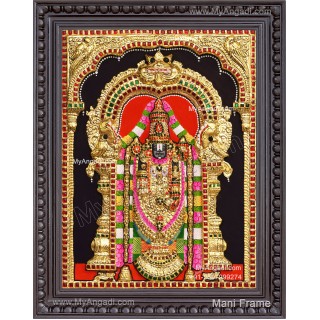 Balaji 3d Tanjore Painting