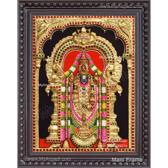 Balaji 3d Tanjore Painting
