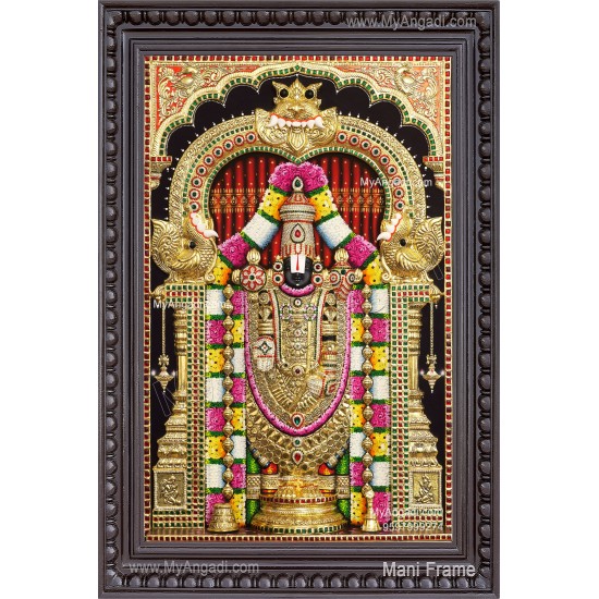 Balaji 3d Tanjore Painting