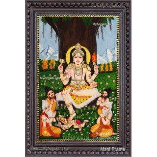Dakshinamurthi Tanjore Painting