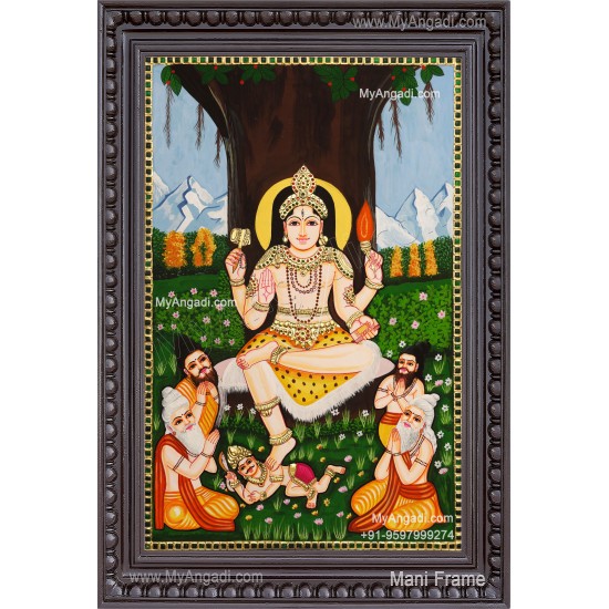 Dakshinamurthi Tanjore Painting