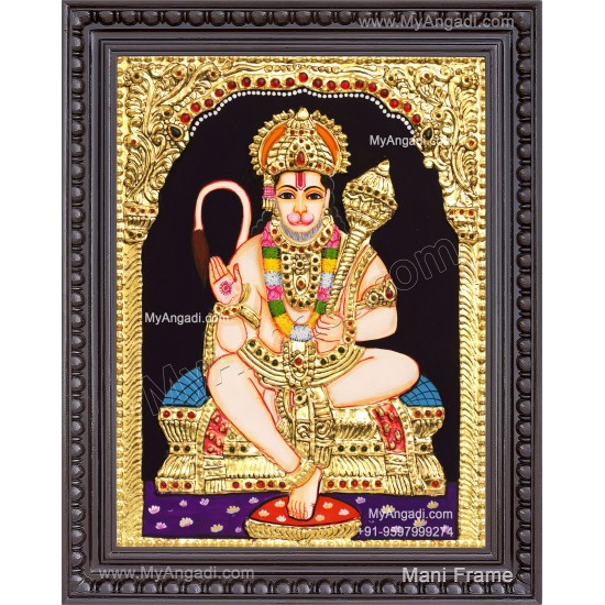 Hanuman Tanjore Painting