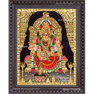 Samayapura Mariamman Tanjore Painting