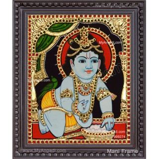 Krishna Tanjore Painting