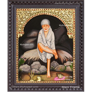 Saibaba Tanjore Painting