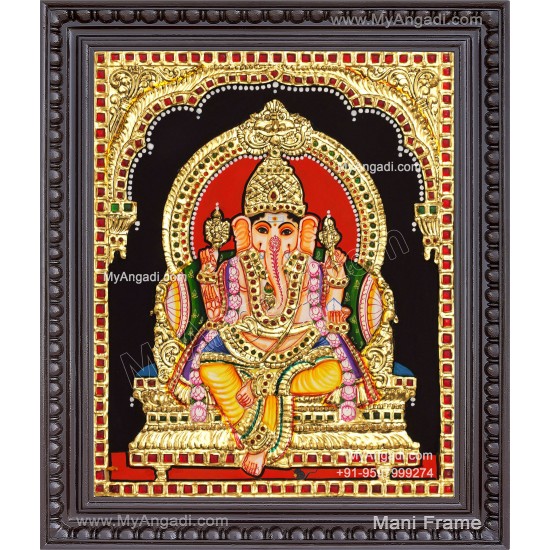 Ganesha Tanjore Painting
