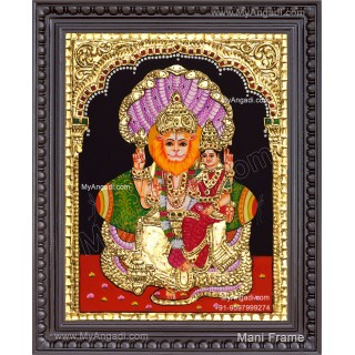Lakshmi Narasimmar Tanjore Painting