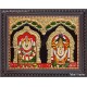 Thirupirati Veeramaatchi Amman Tanjore-painting
