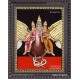  Vishnu On Garuda Vahana Tanjore Painting