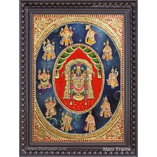 Dasavatharam  Tanjore Painting