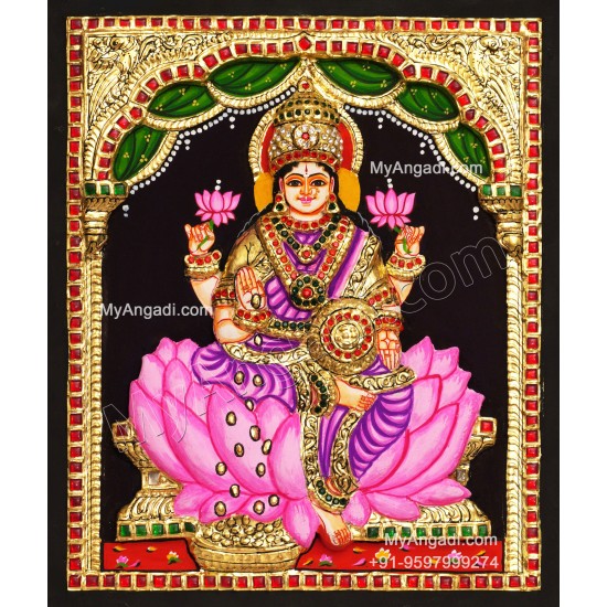 Lakshmi 3D Tanjore Painting