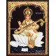 Saraswathi 3d Tanjore Painting
