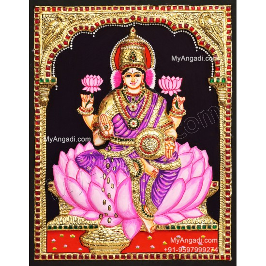 Lakshmi 3D Tanjore Painting
