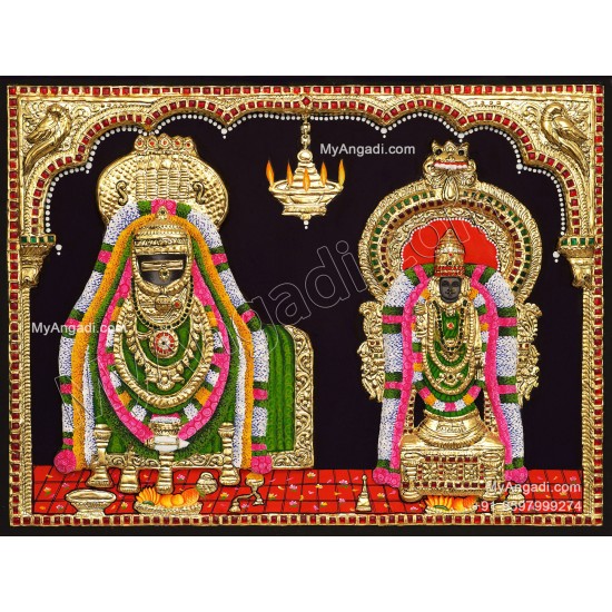 Annamalaiyaar  Unnamalaiyaar 3D Tanjore Painting