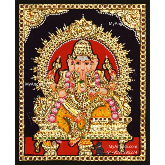 Ganesha Tajore Paintings