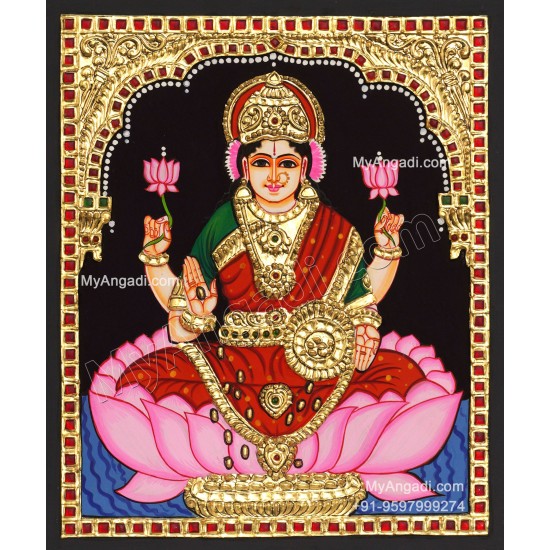 Lakshmi Tanjore Painting