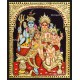 Shiva Family Tanjore Painting