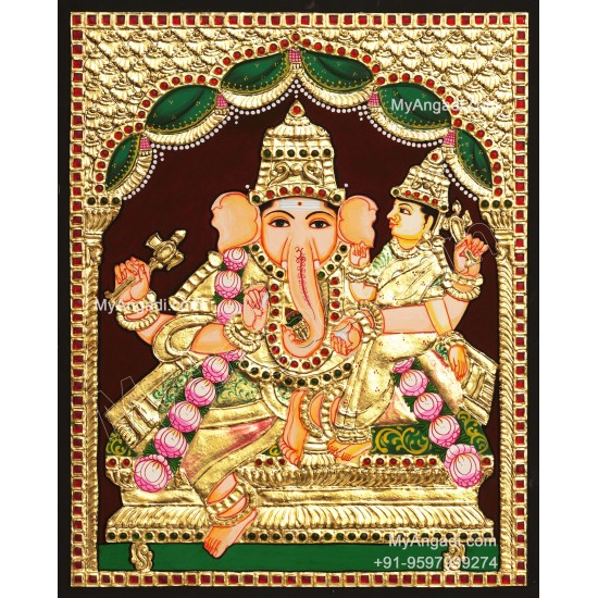 Sidhi Ganesha Tanjore Paintings