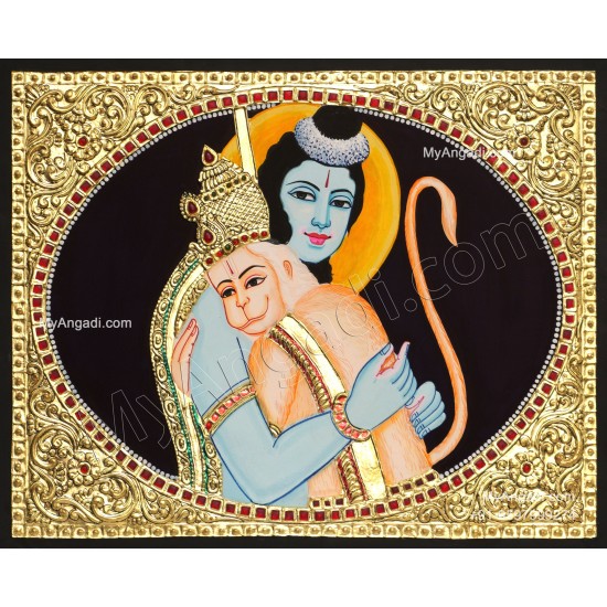 Ram - Lakshmanan  Tanjore Painting
