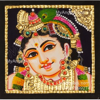 Small Krishna Tanjore Paintings