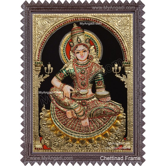 3D Annapurani Tanjore Painting