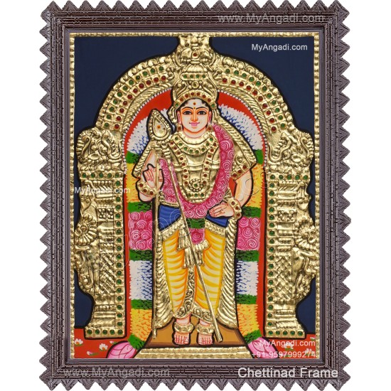 Murugan Tanjore Painting