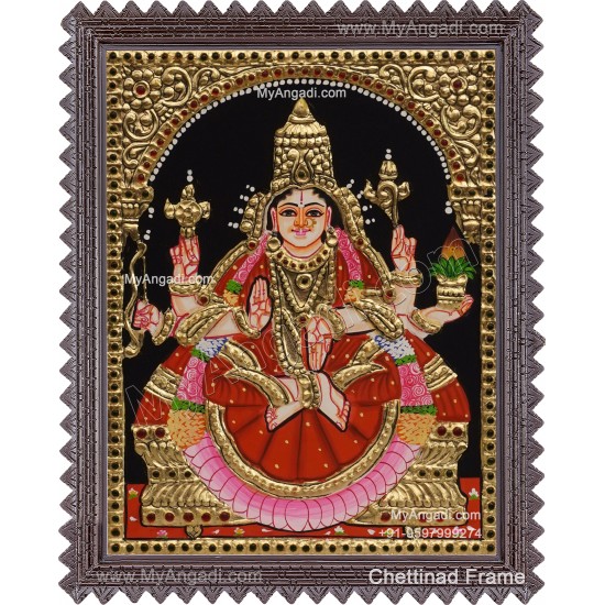 Dhana Lakshmi Tanjore Painting