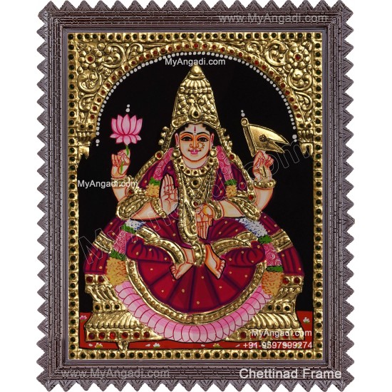 Adhi Lakshmi Tanjore Painting