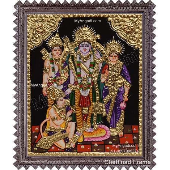 Ram Durbar Tanjore Painting Ram Durbar Tanjore Painting
