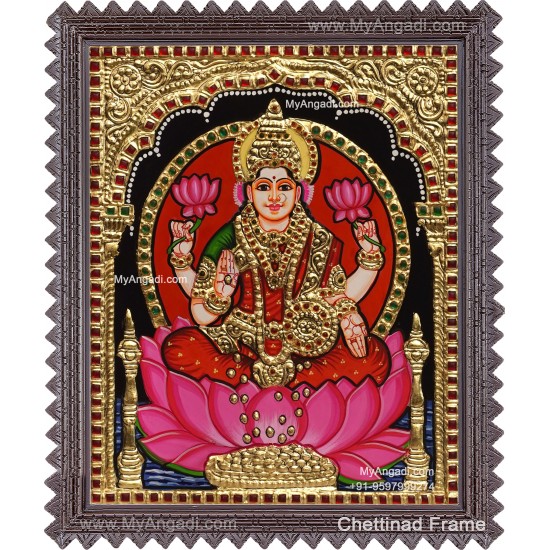Lakshmi Tanjore Painting Lakshmi Tanjore Painting