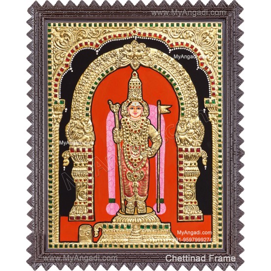 Murugan Tanjore Painting Murugan Tanjore Painting