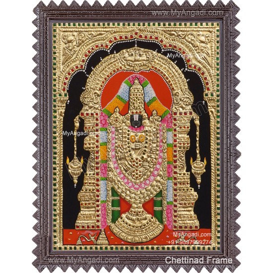 Venkateshwara Tanjore Painting