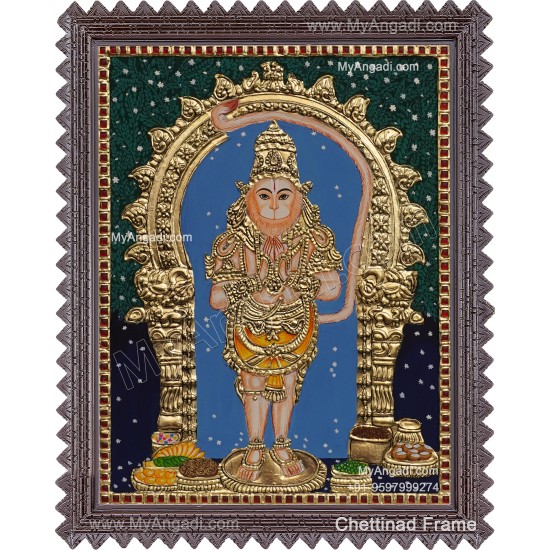 Hanuman Tanjore Painting