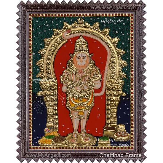 Hanuman Tanjore Painting