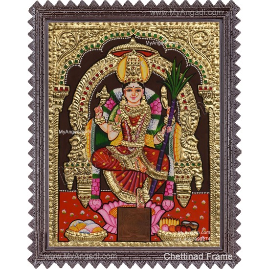 Lalitha Devi Tanjore Painting
