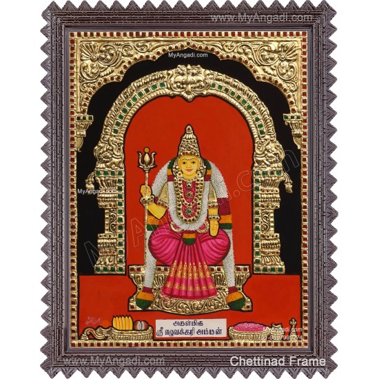 Sri Eluvakkari Amman Tanjore Painting