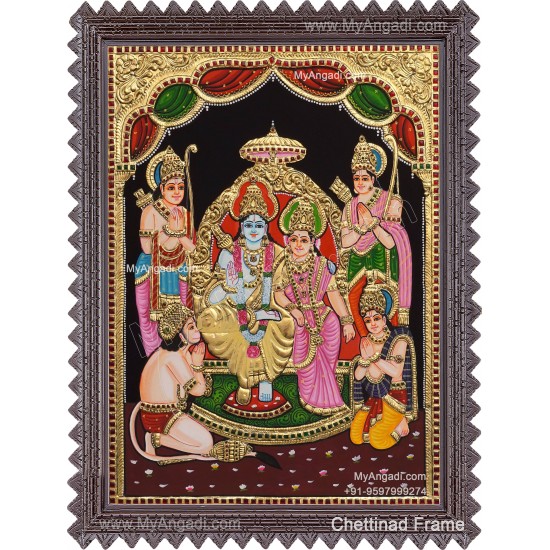Ram Durbar Tanjore Painting