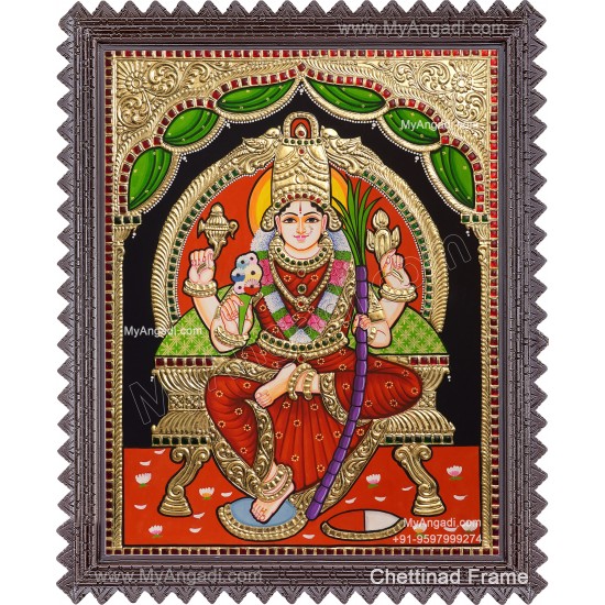 Lalitha Devi Tanjore Painting
