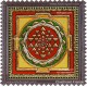 Sri Chakram Tanjore Painting