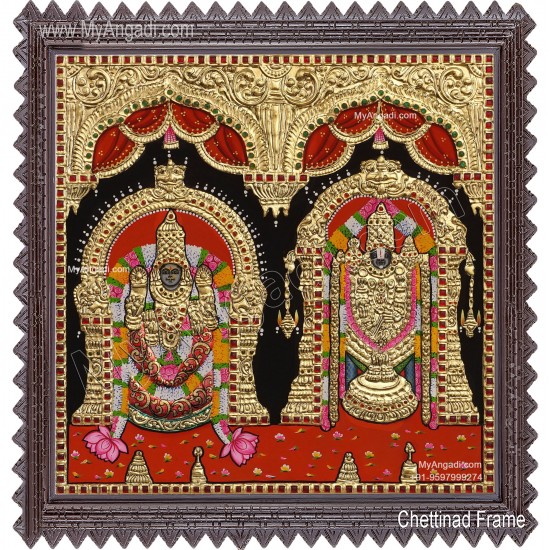 Balaji Thayar Tanjore Painting