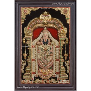 3D Balaji Tanjore Painting
