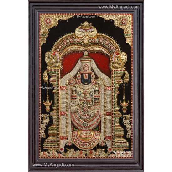 3D Balaji Tanjore Painting
